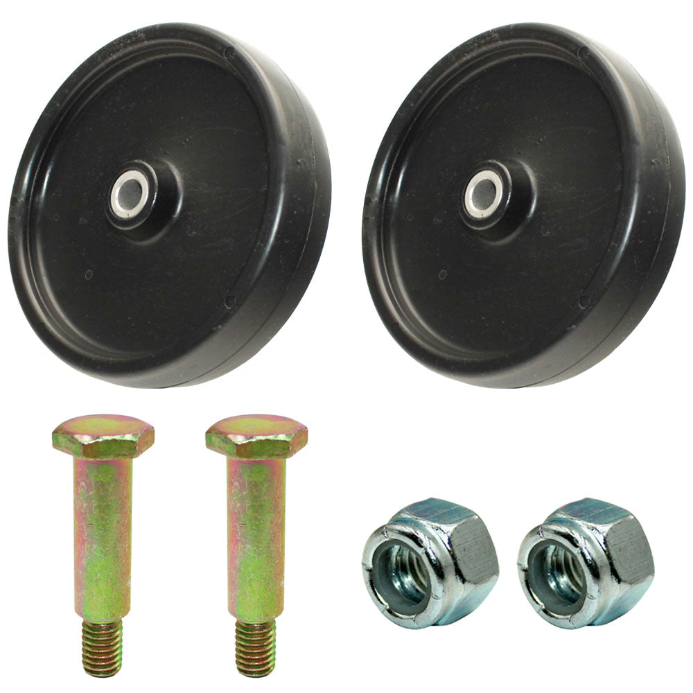 Deck Wheels with Hardware Fits John Deere Replaces AM-32639