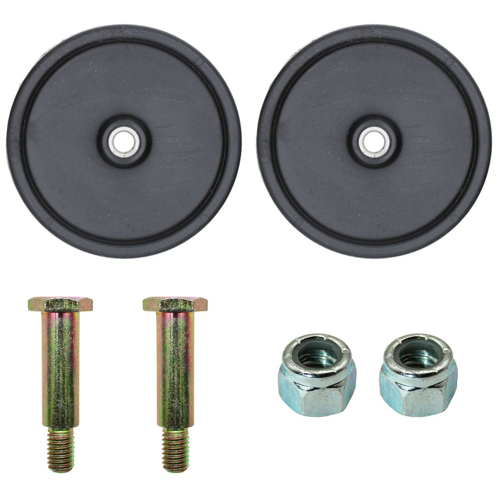 Deck Wheels with Hardware Fits Universal Products Replaces 050328BUSHING
