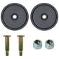 Deck Wheels with Hardware Fits Sears Replaces 4898H