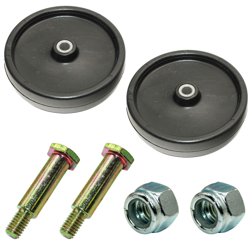 Deck Wheels with Hardware Fits MTD Replaces 734-3000BUSHING
