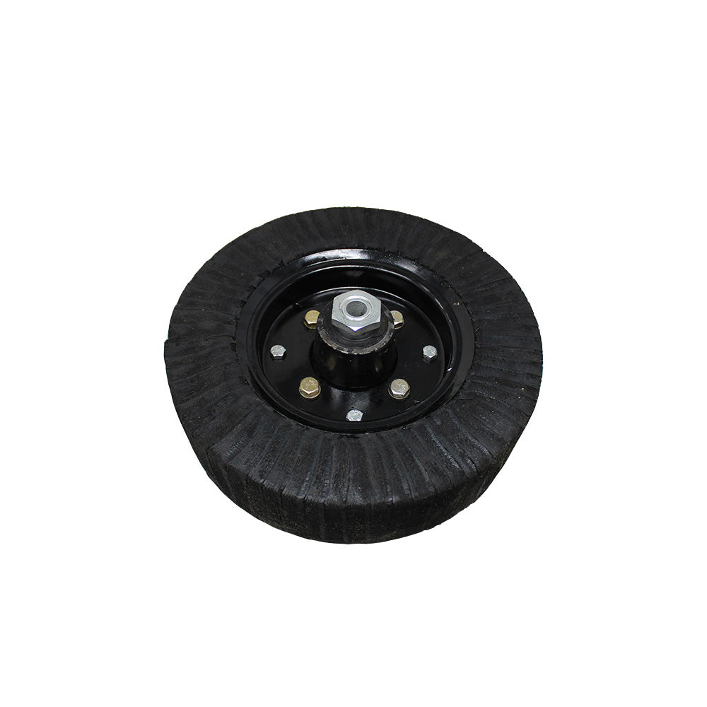 Cutter Tail Wheel AND Hub Assembly Bush Hog 15" Wheel 4 Bolt Hub 3/4" Shaft