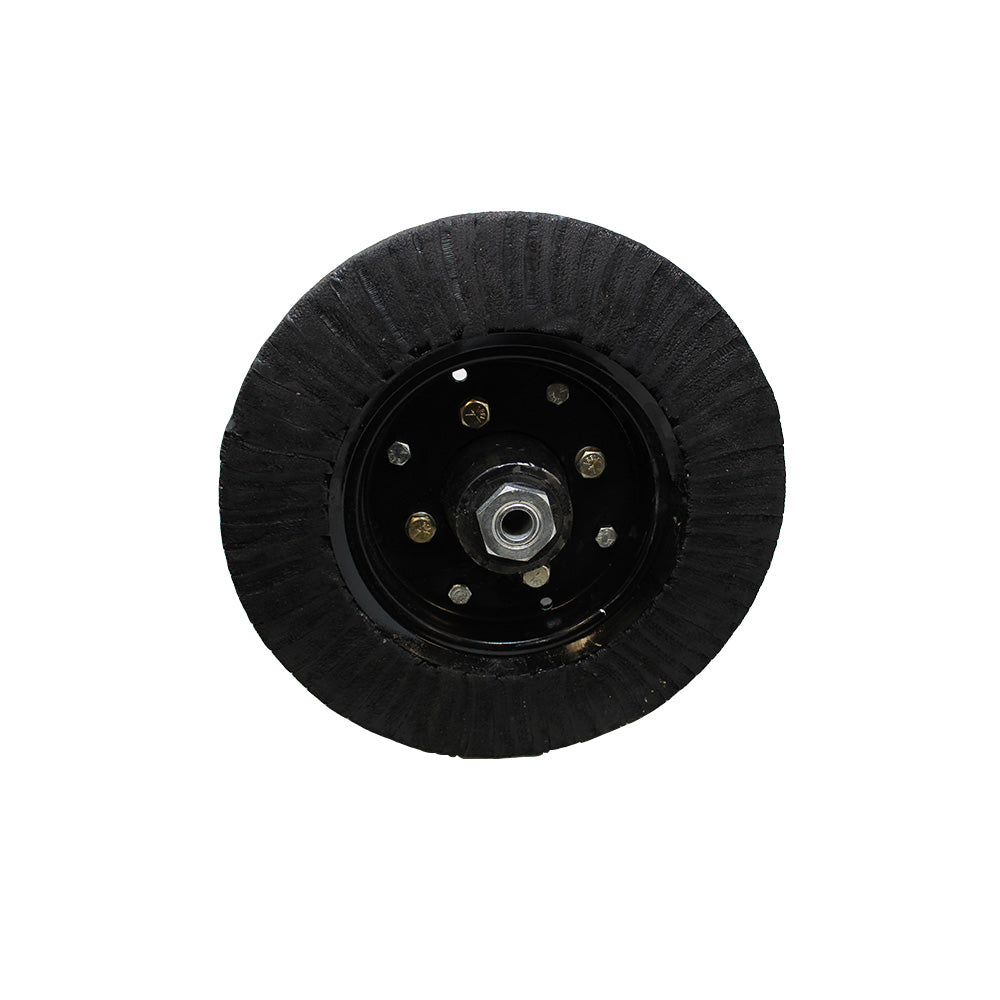 Cutter Tail Wheel AND Hub Assembly Bush Hog 15" Wheel 4 Bolt Hub 3/4" Shaft