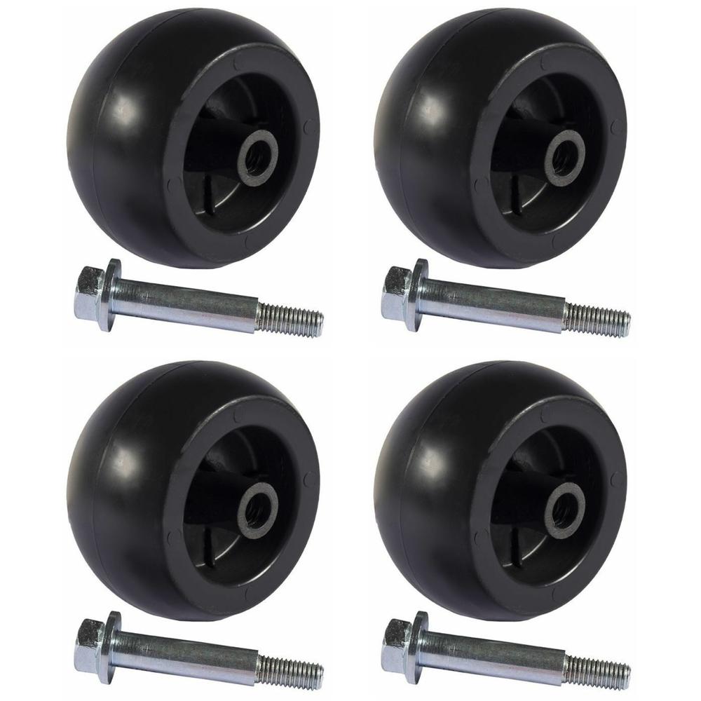 4pk Deck Wheels for Bad Boy 018-0010-00, 022-1000-00, 022-5234-98, Outlaw Series