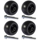 022-1000-00 15172 Four New Deck Wheels w/ Bolts Fits Bad Boy Outlaw Series