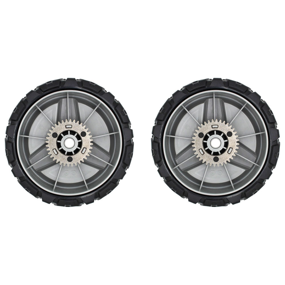 Qty 2: Drive Wheels Fits MTD Replaces 490-322-0013