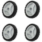 Qty 4: Drive Wheels
 Fits Troy Bilt Replaces 490-322-0013