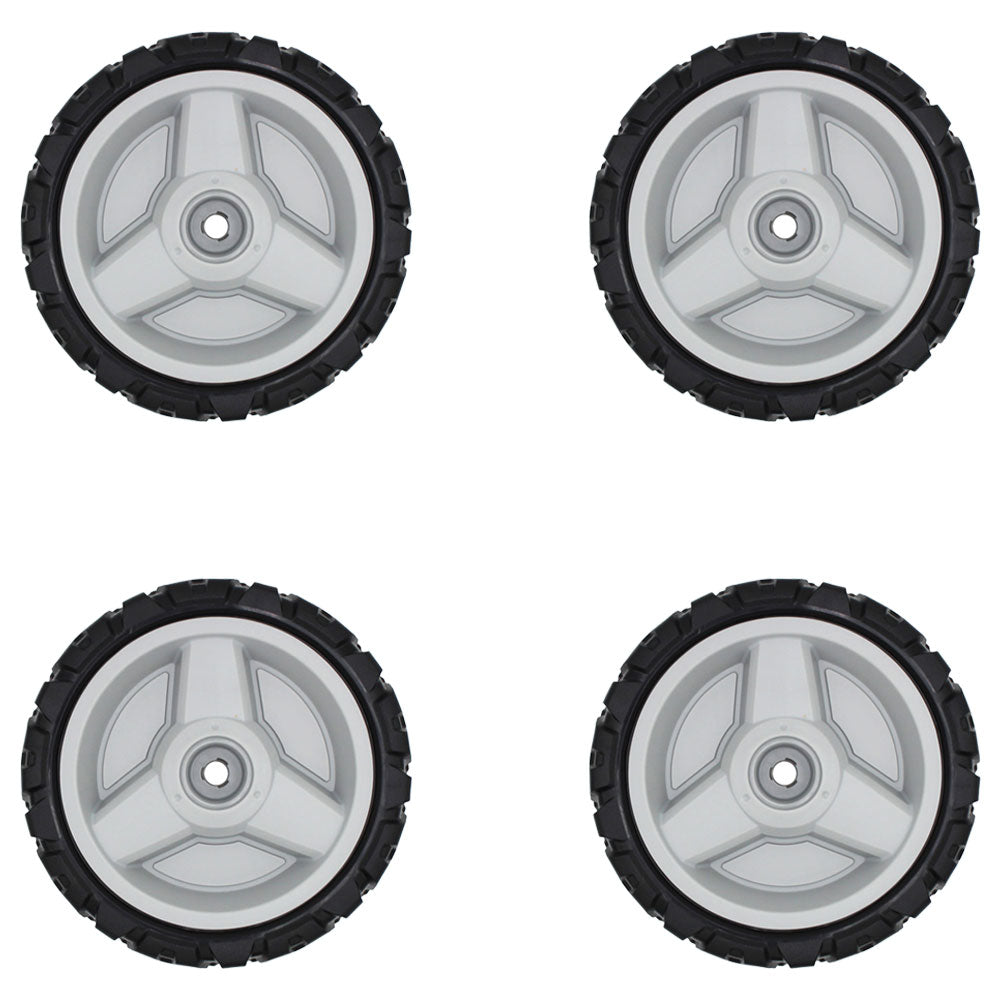 Qty 4: Drive Wheels
 Fits Troy Bilt Replaces 490-322-0013
