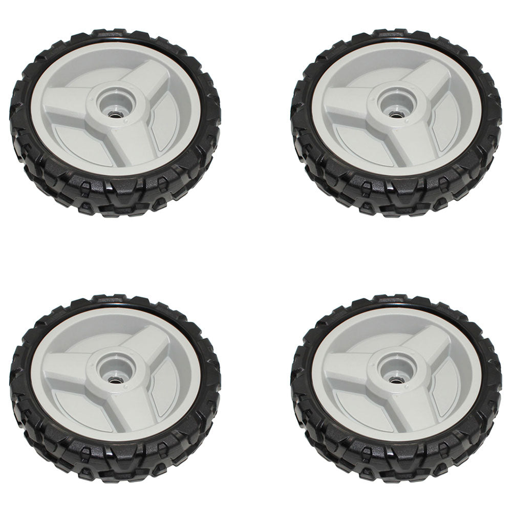 4 Pack 8" Drive Wheels for MTD Self Propelled Mower 734-05341 Repl. 490-322-0013