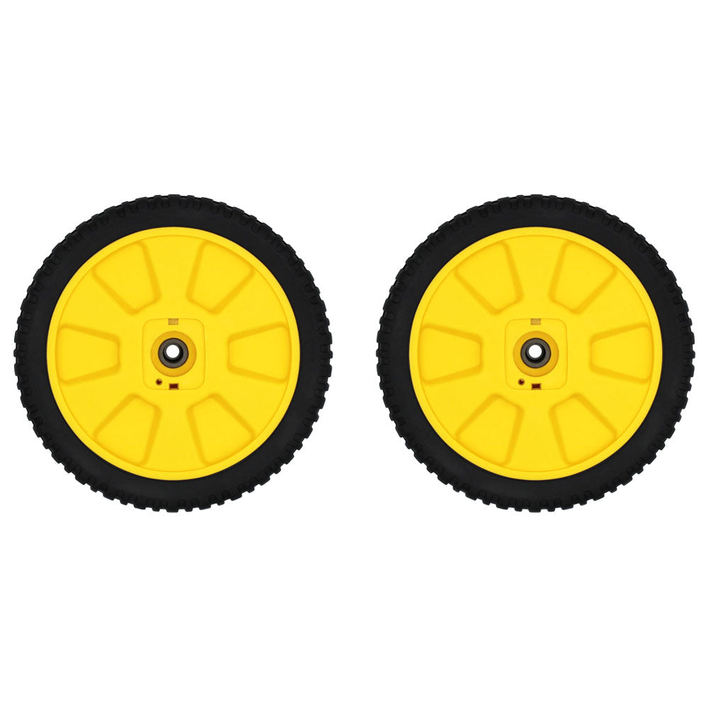 (2) Wheels Replaces 14SE/14SB/14PZ/JA65/JX75 Fits John Deere AM115138 NEW!!