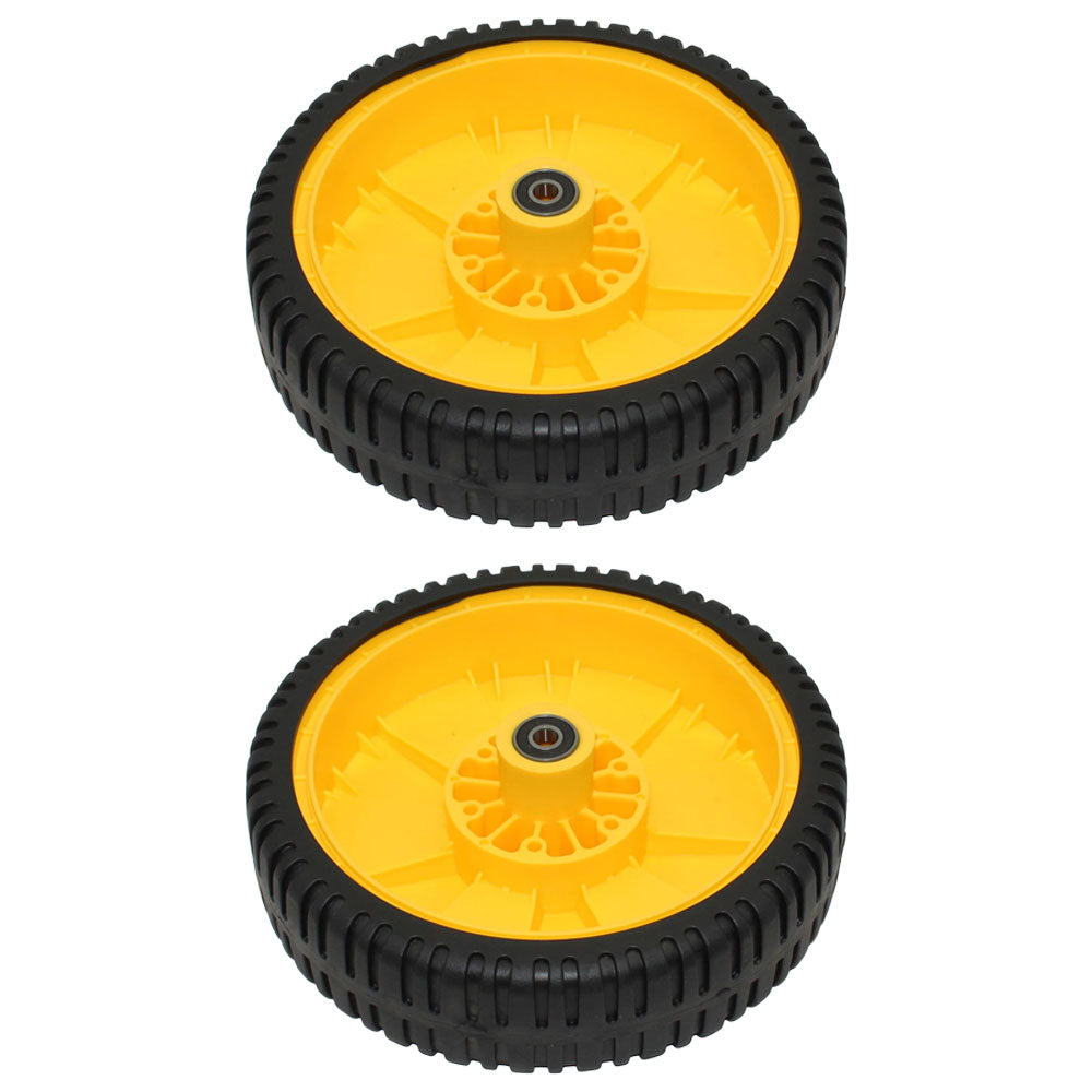 Qty 2: Drive Wheel Assembly
 Fits John Deere Replaces AM111151