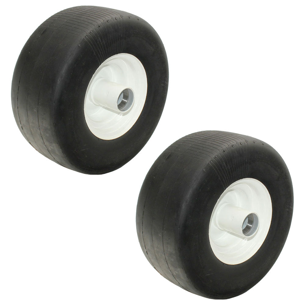 Qty. 2: Caster Wheel Assembly
 Fits Exmark Replaces 109-9124