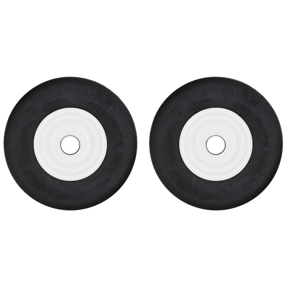 Qty. 2: Caster Wheel Assembly
 Fits Exmark Replaces 109-9124