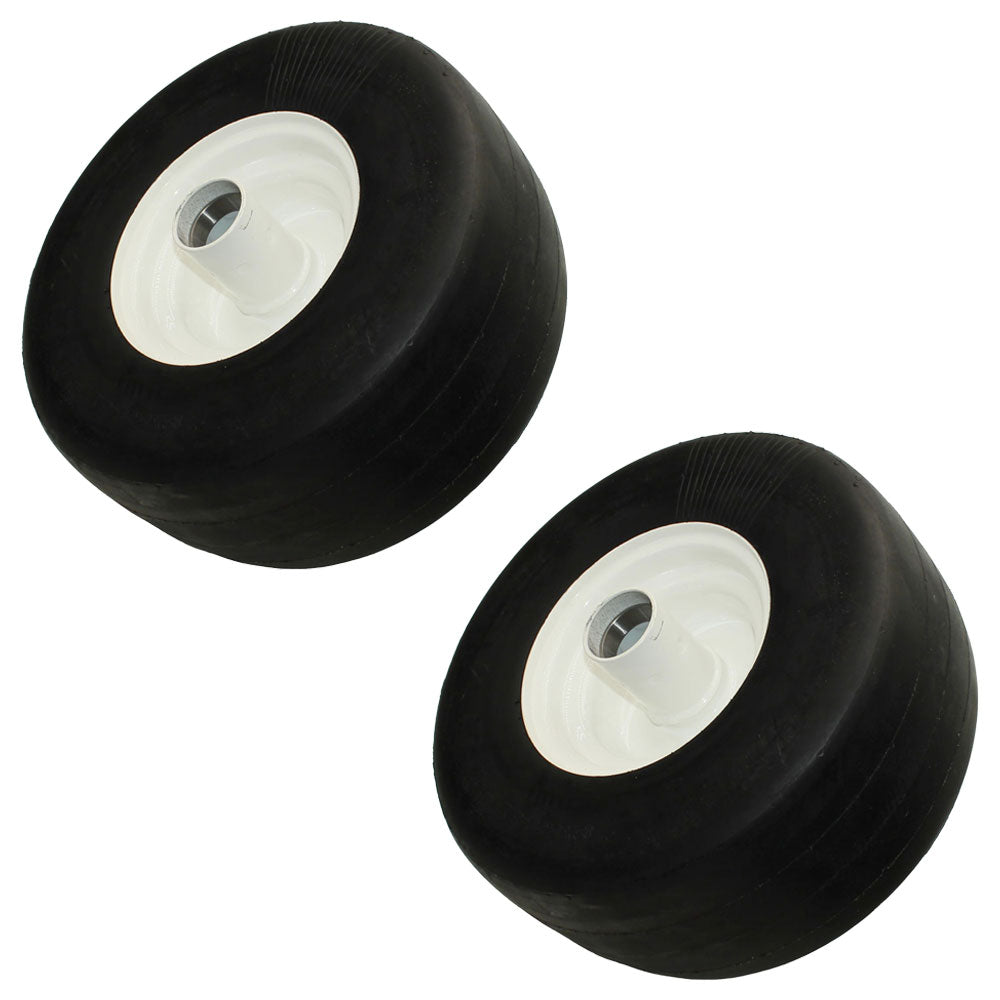 Qty. 2: Caster Wheel Assembly
 Fits Exmark Replaces 109-9124