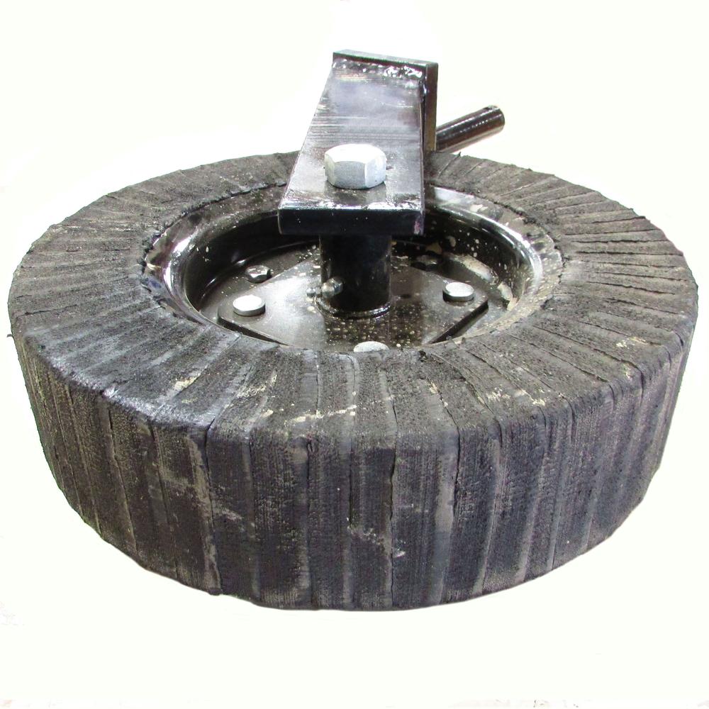 Tail Wheel Assembly Fits Rotary Cutter 1 1/4" Shaft Post Diameter 1-1/4"