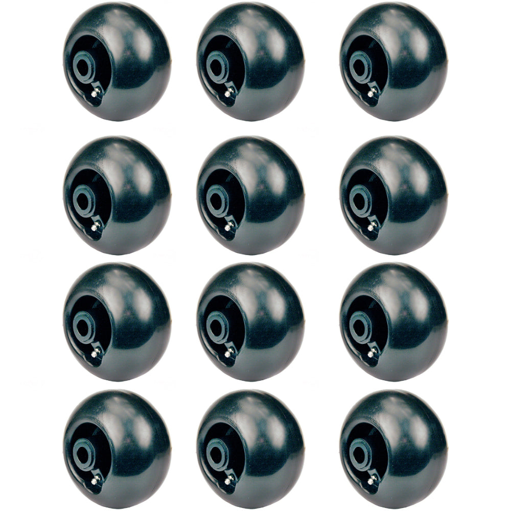 Set of (12) Interchangeable Deck Wheels Fits Kubota Mowers: ZD321 & ZD326
