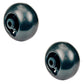 Two (2) Plastic Deck Wheels Fits Kubota ZD321 ZD326 w/ 60" & 72" Decks