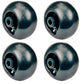 Four (4) Plastic Deck Wheels Fits Kubota ZD321 ZD326 w/ 60" & 72" Decks