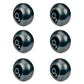 Six (6) Plastic Deck Wheels Fits Kubota ZD321 ZD326 w/ 60" & 72" Decks