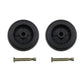 M84690 Lot of (2) Deck Wheels w/ Bolt & Nut Fits John Deere Mower Decks