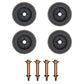 (4Pk) Deck Wheel Kit Fits Lawn-Boy 1-603299 Fits Ferris 1716353 Fits Worldlawn