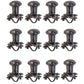 Qty 12: Aluminum Steering Wheel Spinner Fits Universal Replaces 5A6
