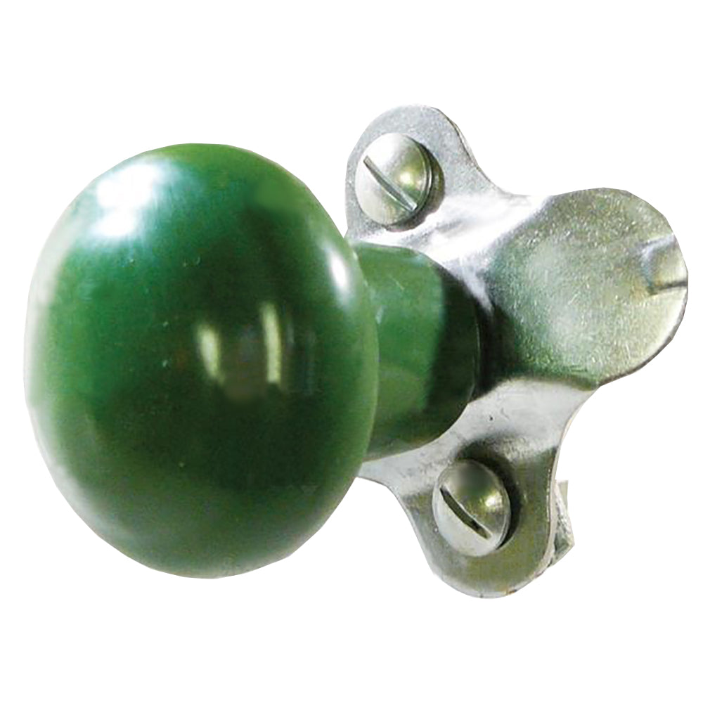 Green Vinyl Steering Wheel Spinner Knob WSV121G Fits JD Fits John Deere Tractor
