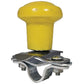 A-5A6YL Yellow Wheel Spinner Fits Tractors, Forklifts, Lawn Mowers & More