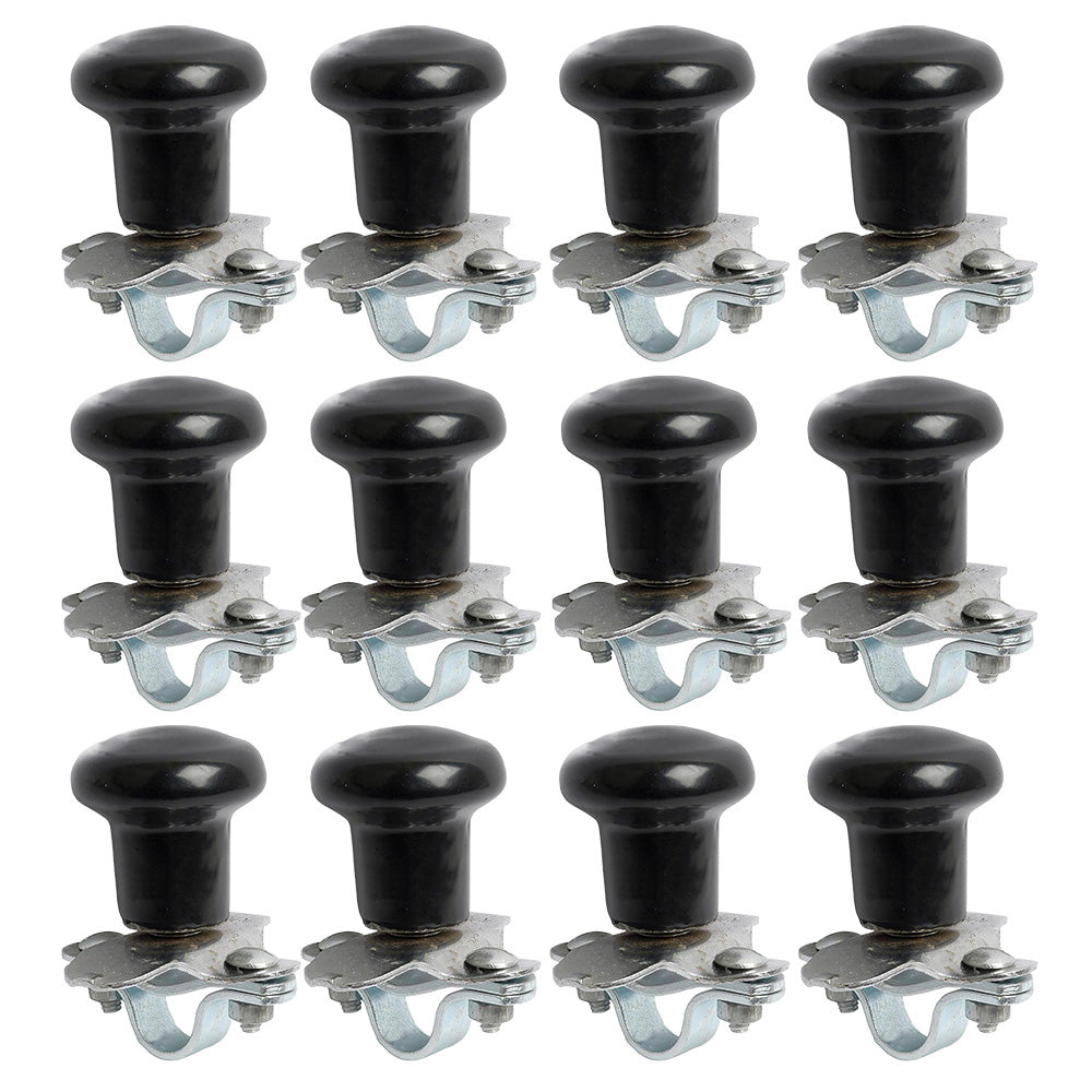 Qty 12: Black Steering Wheel Spinner Fits Ford/New Holland Replaces WSV124B_x12