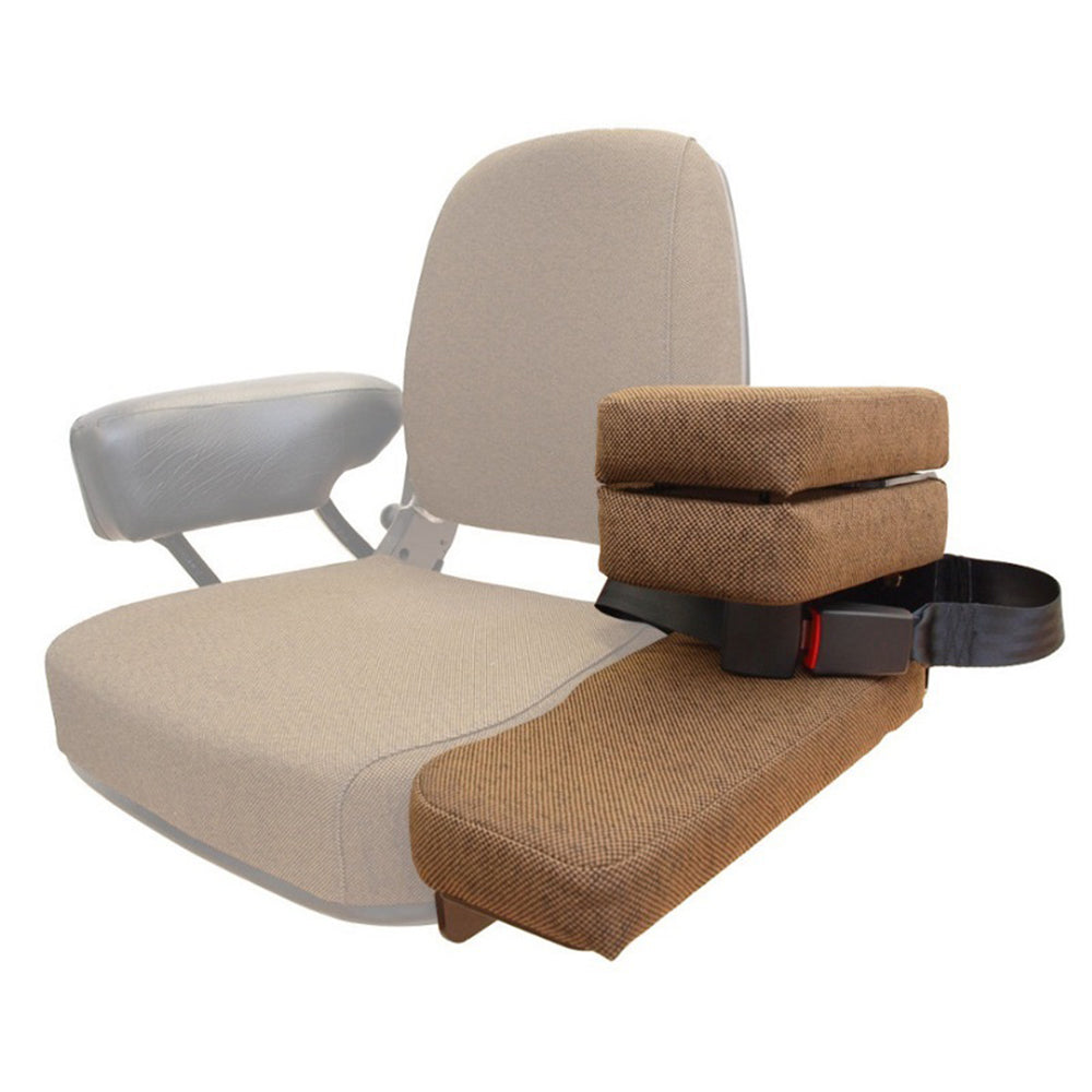 Side Kick Buddy Seat Brown Fabric Fits John Deere 2550 4430 4440 9600 2950 and