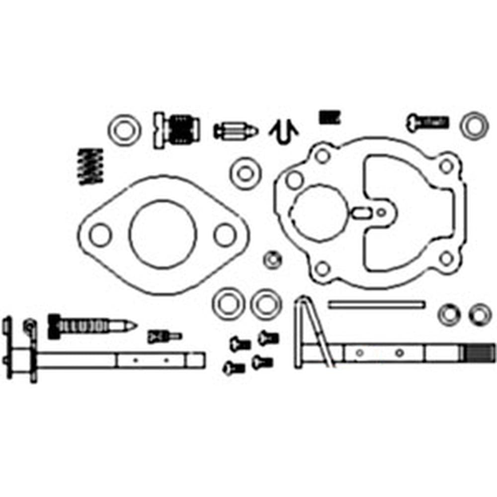 Carburetor Repair Kit Fits with Fits Allis Chalmers B, C, RC Zenith 9705, 9706,