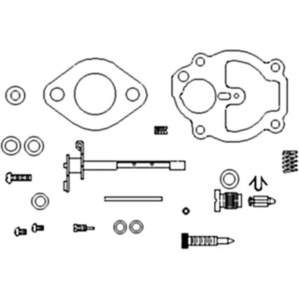 ZCK16 Complete Major Carburetor Overhaul Kit Fits Case-IH Tractor Model S