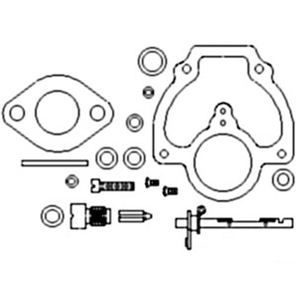Basic Carburetor Kit Fits 1027) 10279) 10279A 10444 44 (62AJX9 444 (62AJX9 44K