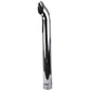 ZNL89485C Universal Curved Slotted Chrome Exhaust Stack 48" Long 5" ID