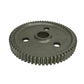 T106838 Bull Gear, 66T Winch w/ 19.56:1 Ratio Deep Red. Fits John Deere 450G LT