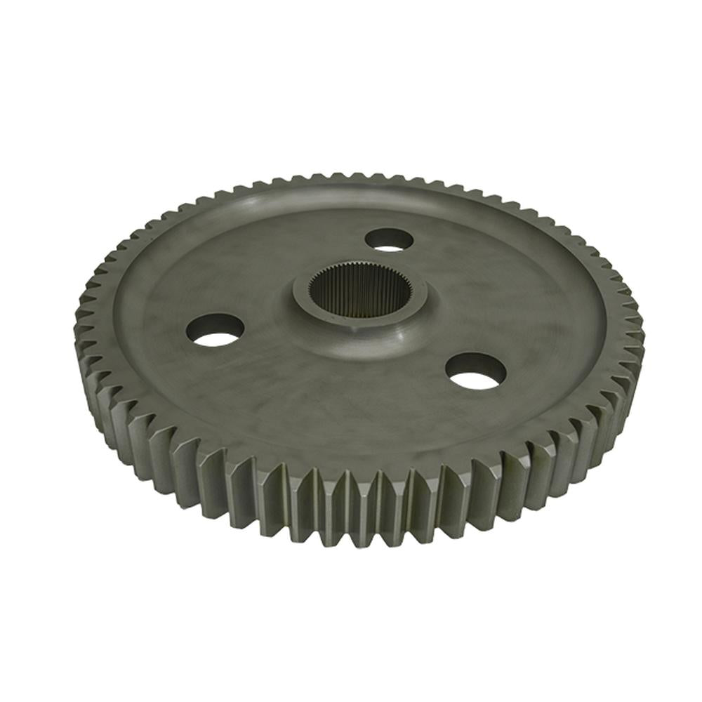T106838 Bull Gear, 66T Winch w/ 19.56:1 Ratio Deep Red. Fits John Deere 450G LT