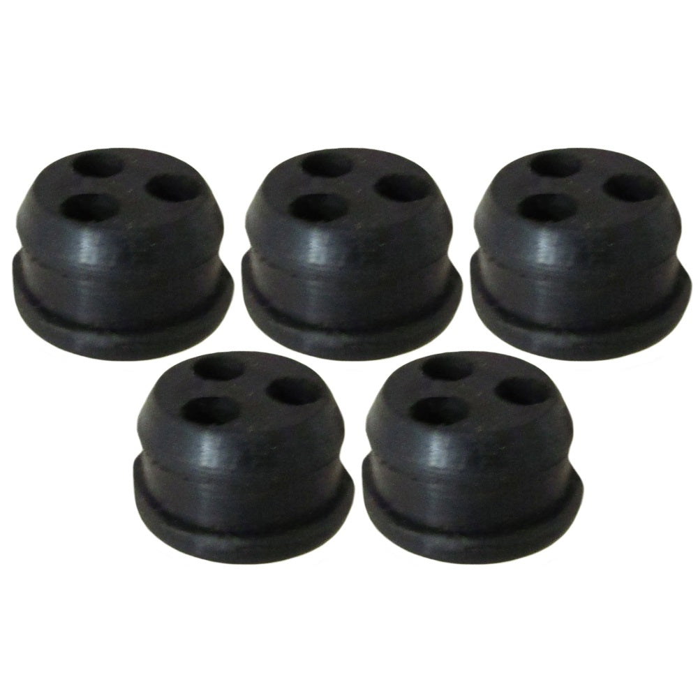 5x Fuel Gas Tank Grommet For Echo 13211546730 V137000030 3 Holes Trimmer Grommet