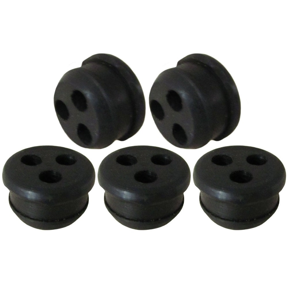 5x Fuel Gas Tank Grommet For Echo 13211546730 V137000030 3 Holes Trimmer Grommet