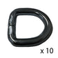 10 3/8" D Ring 5000# Weld On for ATV Motorcycle Rope Tie Trailer Truck WR15