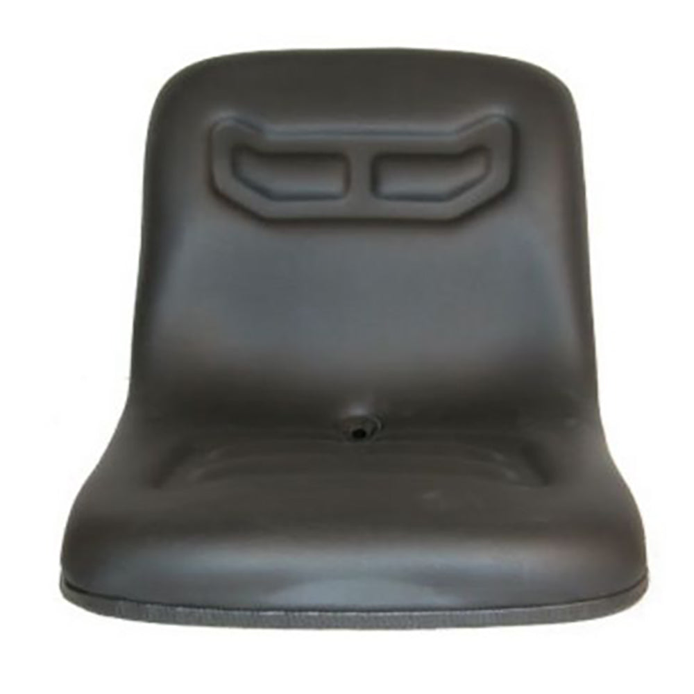 Compact Tractor Flip Seat with Brackets Fits Ford NH 1510 1710 1910 Black Vinyl